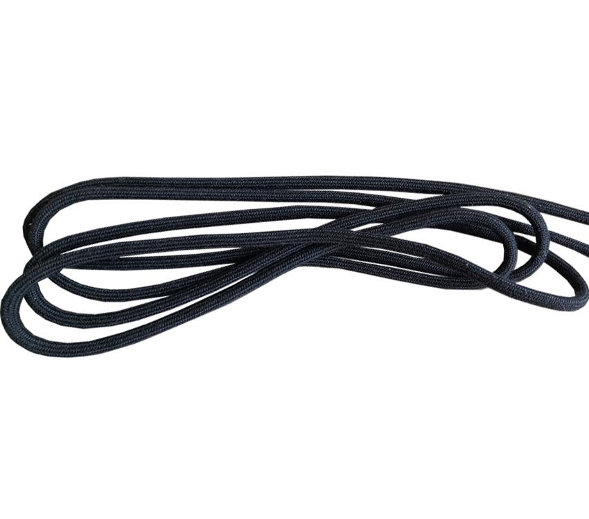 Ħabel iswed tal-Kevlar Mgħawweġ Black Kevlar Braided Rope