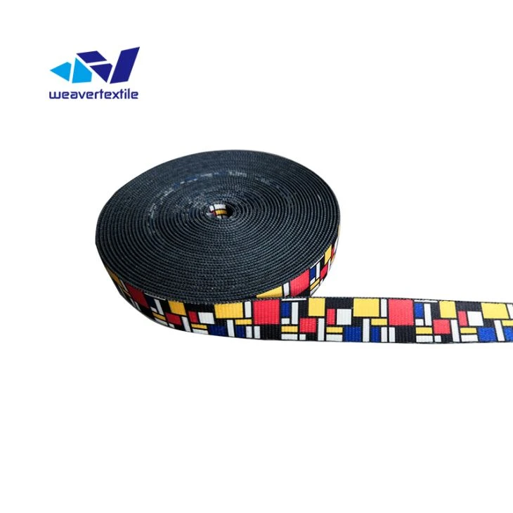 printed polyester webbing