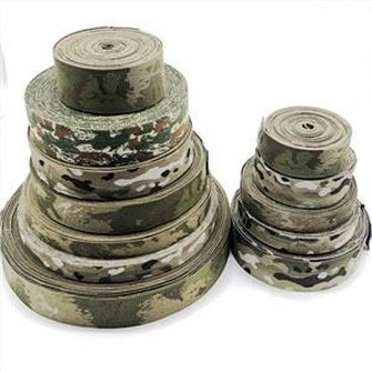 Strixxi tal-Insiġ Jacquard tal-Kamuflaġġ Mil Spec