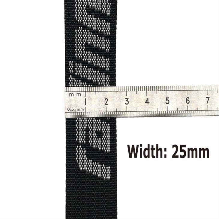 Jacquard Logo Webbing