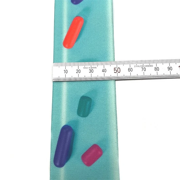 50mm Printed Garment Elastic Webbing