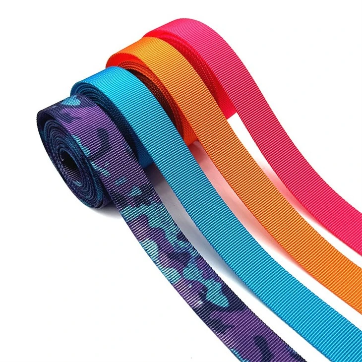 Custom Woven Webbing with Sublimation Print - Unique Patterns for Personalized Products
