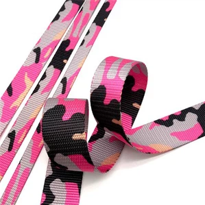 Istrixxi tal-Polyester Camo roża